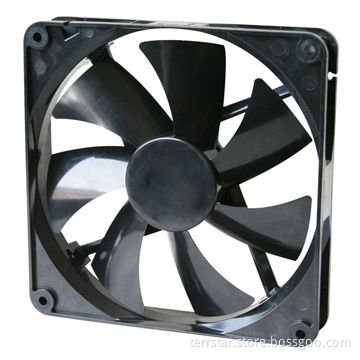 DC Brushless Fan, 12V/24V, Measures 140 x 140 x 25mm, Available in PWM/FG Functions